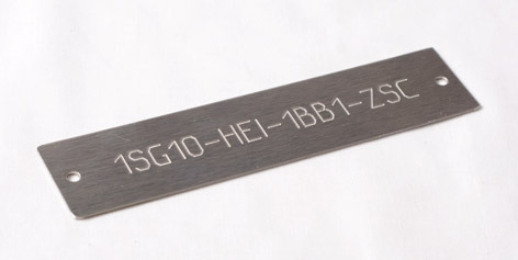 Paslanmaz Metal Etiket