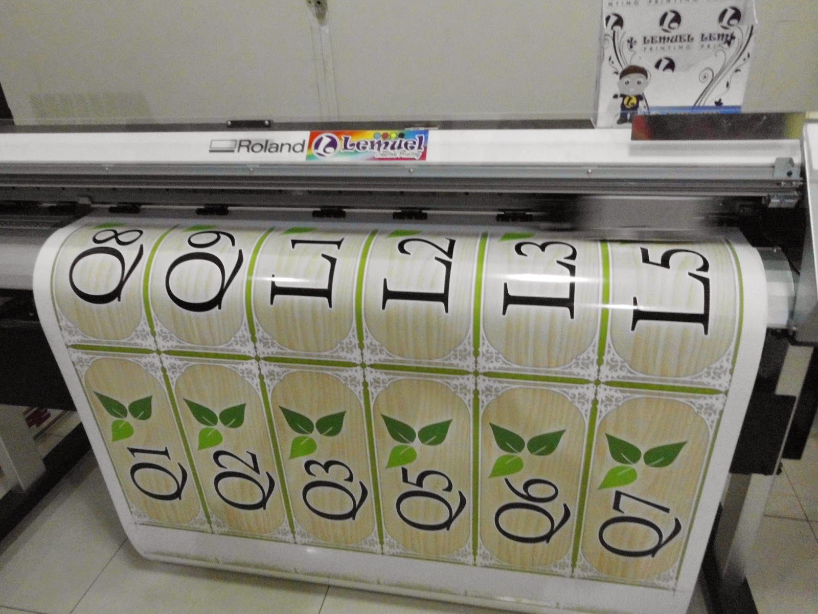 Dijital Sticker Baskı