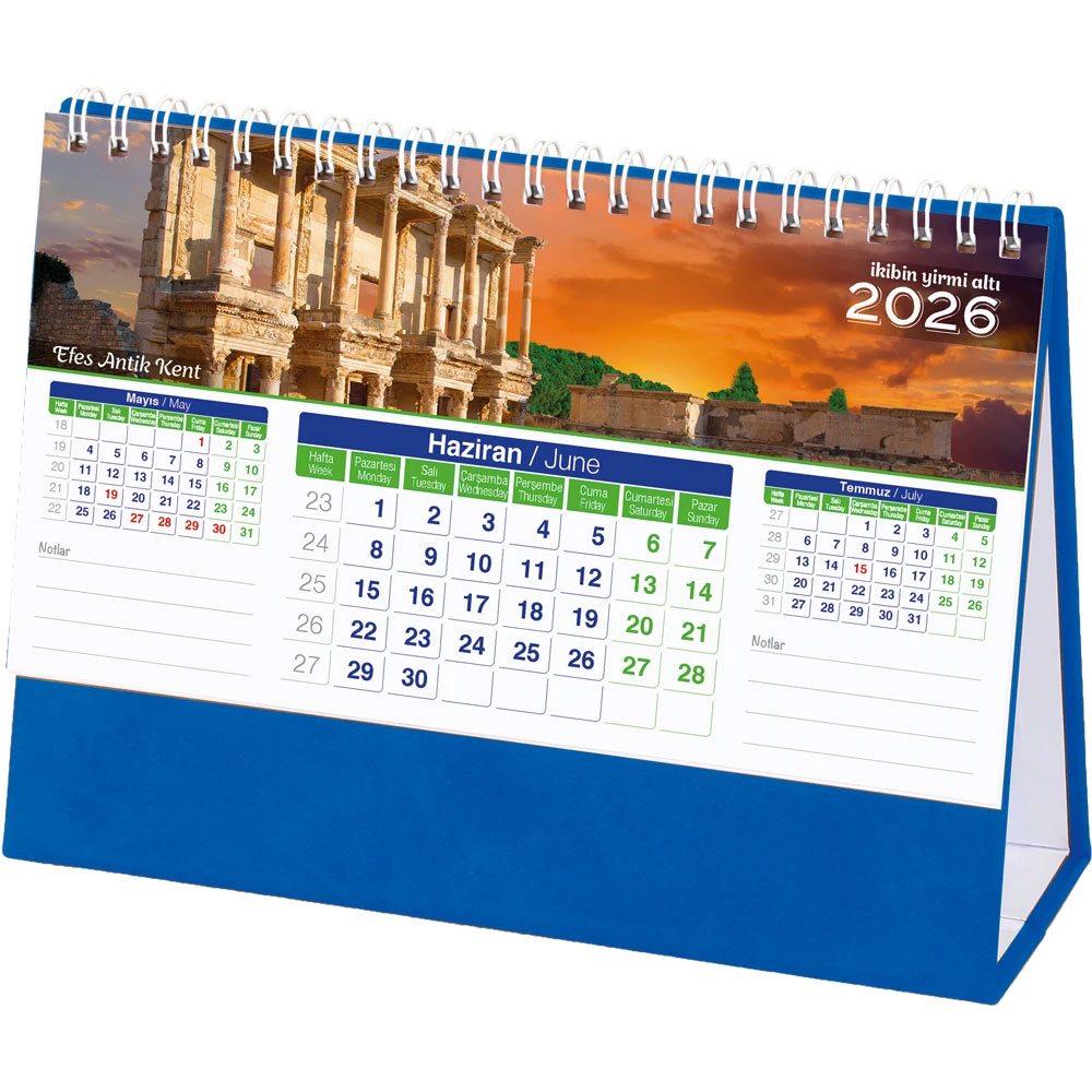 AMT-01-TL Manzara Masa Takvimi