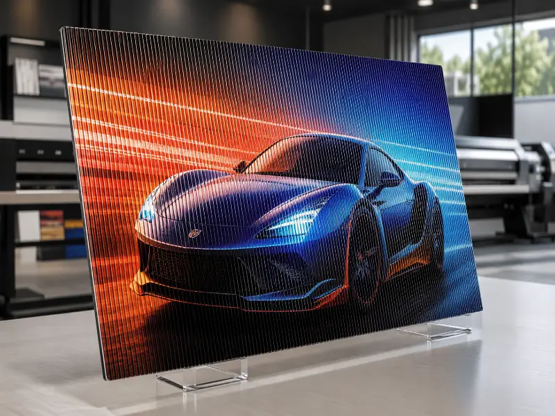 3D Lenticular Baskı