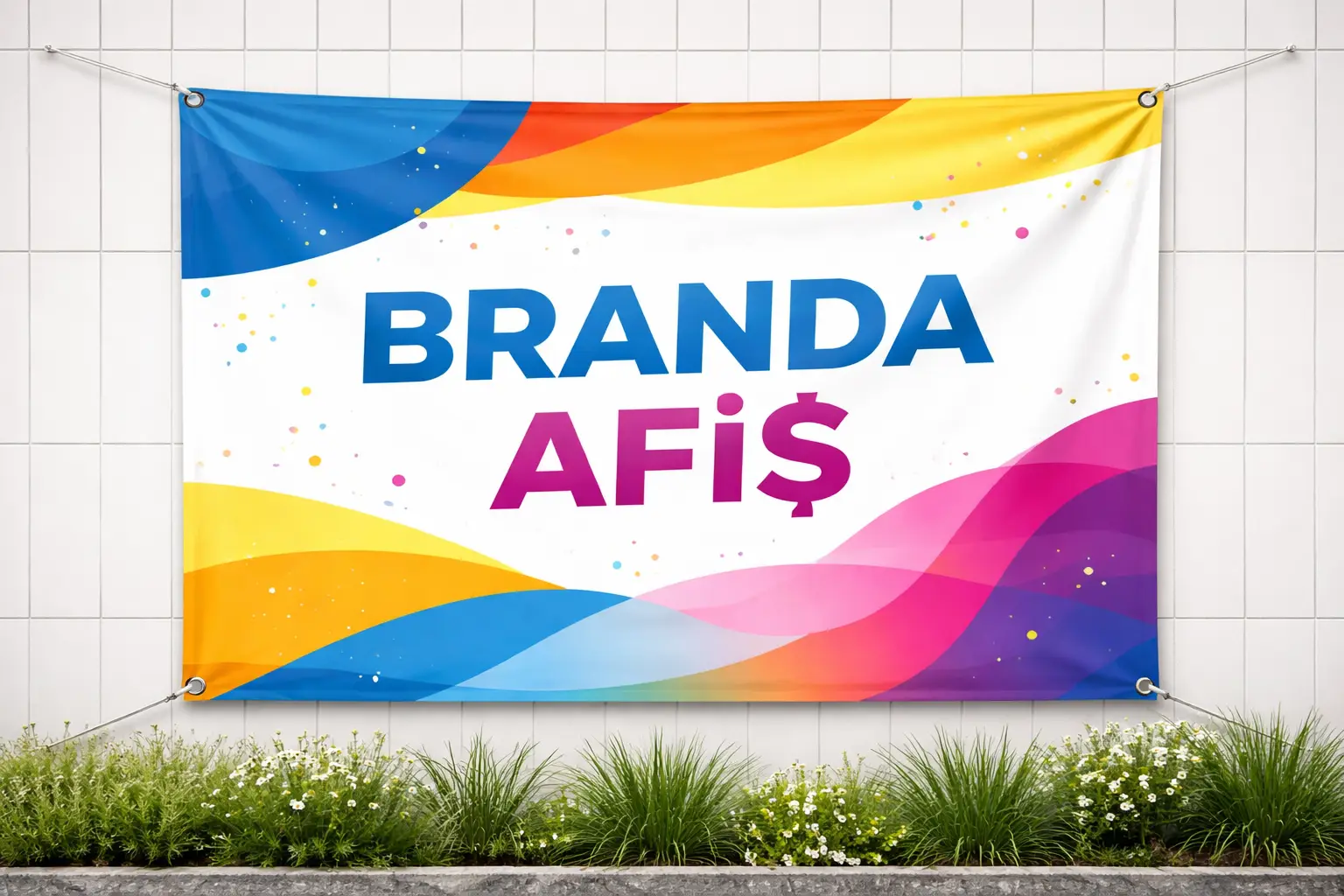 50x70 Branda Afiş