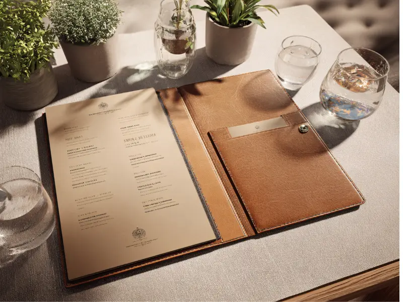 Ankara Restaurant Menü Baskı