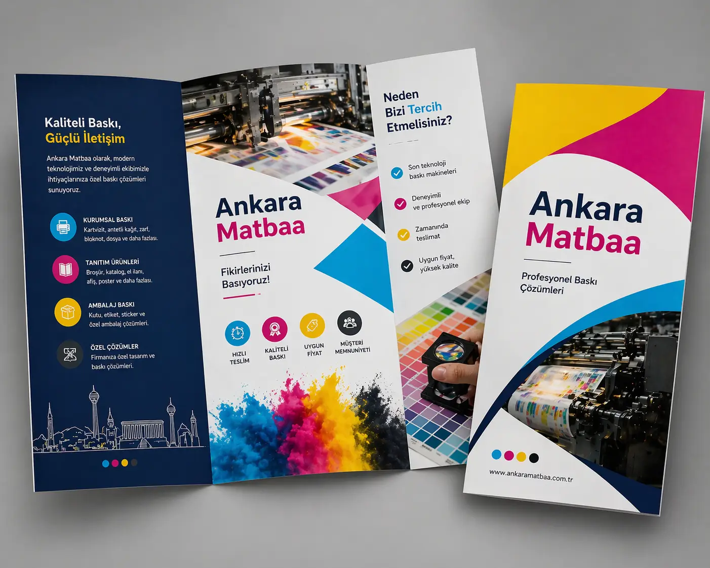 Broşür Baskı Fiyatları Ankara