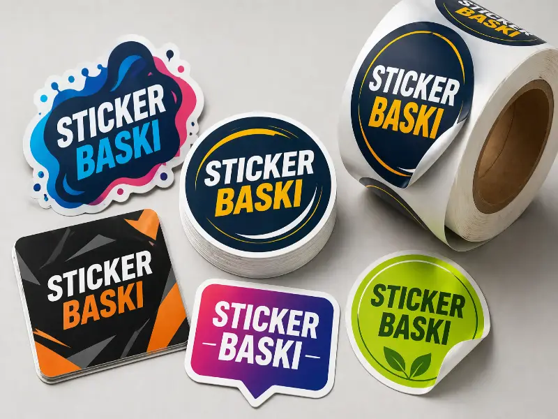 Büyük Sticker Baskı Nedir? Markanızı Öne Çıkaran Etkili Reklam Aracı