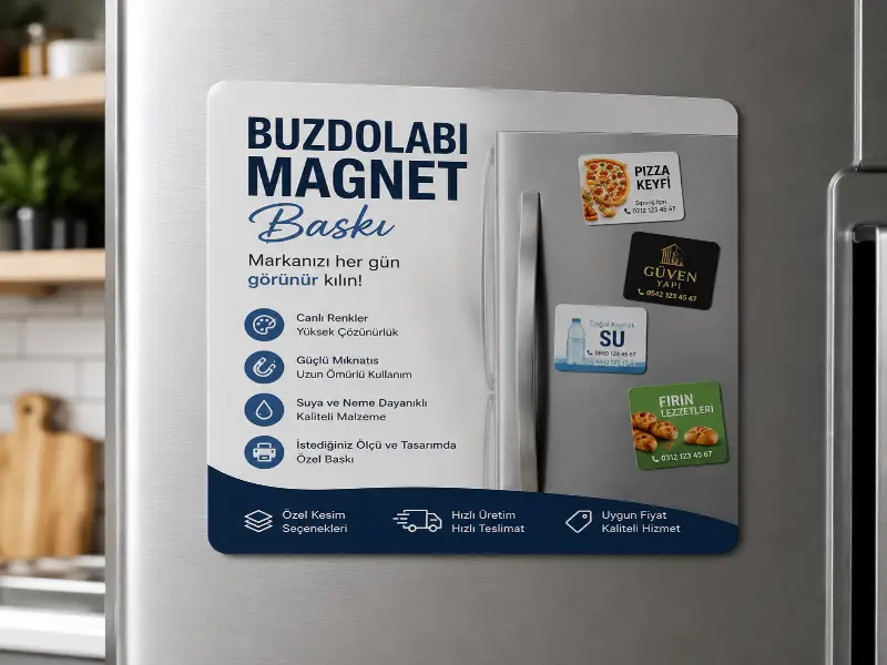 Buzdolabı Magnet Baskı