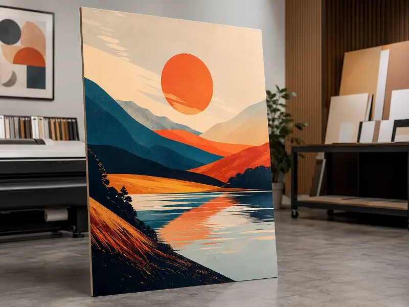 Karton Poster Baskı