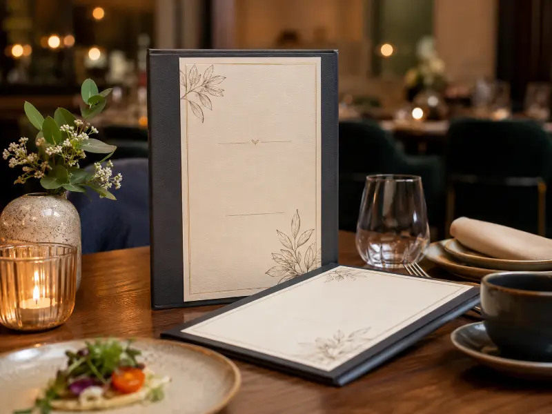 Menü Baskı Restoran ve Kafeler İçin Neden Önemlidir?