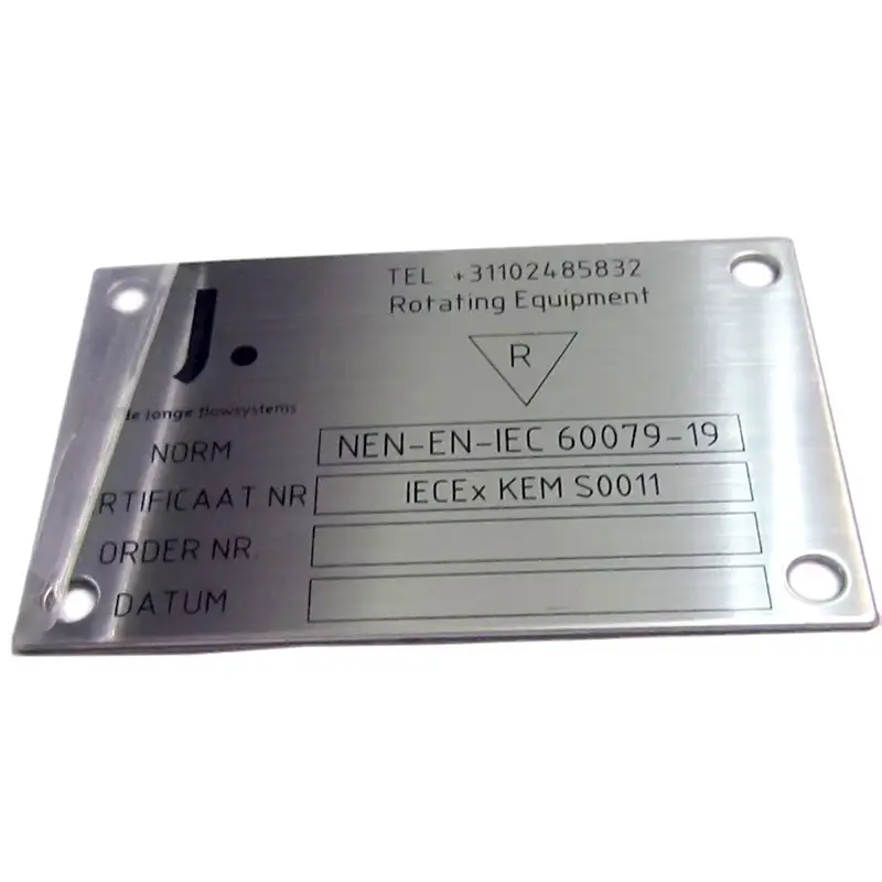 Metal Plaka Baskı
