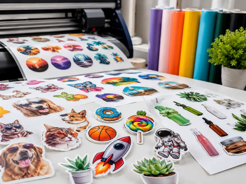 Özel Sticker Baskı