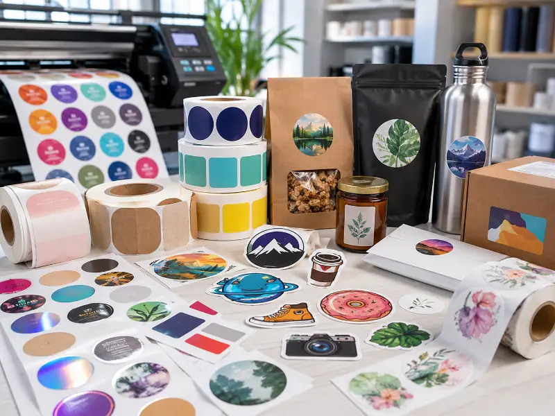 Sticker Baskı Nedir? Etiket ve Promosyon Ürünleri İçin Sticker Baskı Rehberi