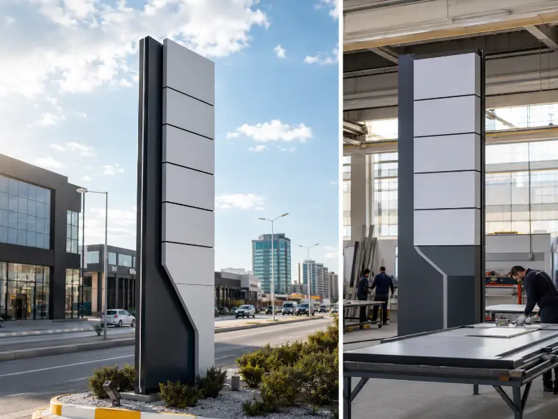 Totem Tabela Nedir? Ankara’da Totem Tabela Üretimi ve Kullanım Alanları